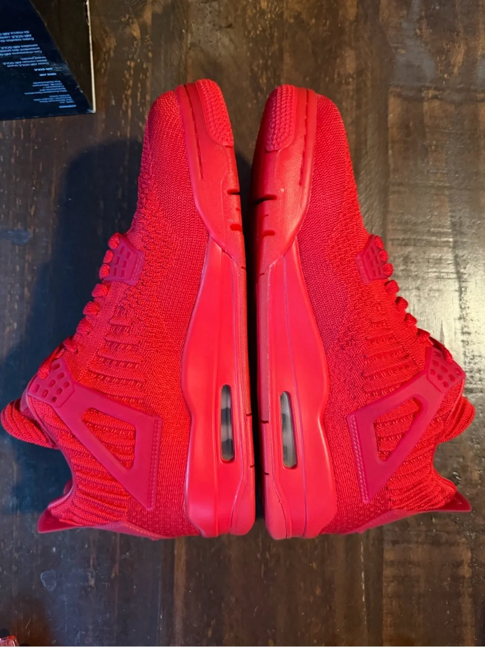 DeadStock Jordan Air Jordan 4 Retro Flyknit in University Red - 9M